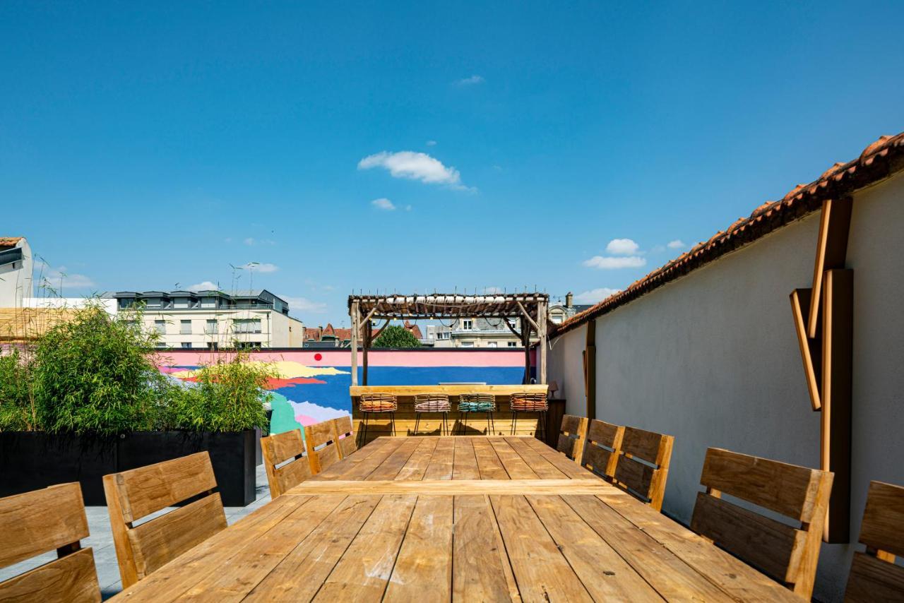 Les Suites 7 Anges - Parking, Vue Cathedrale & Centre Historique ריימס מראה חיצוני תמונה